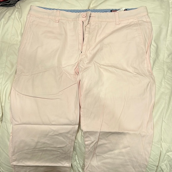 Pink Vineyard Vines Slim Fit Pants - Picture 1 of 2
